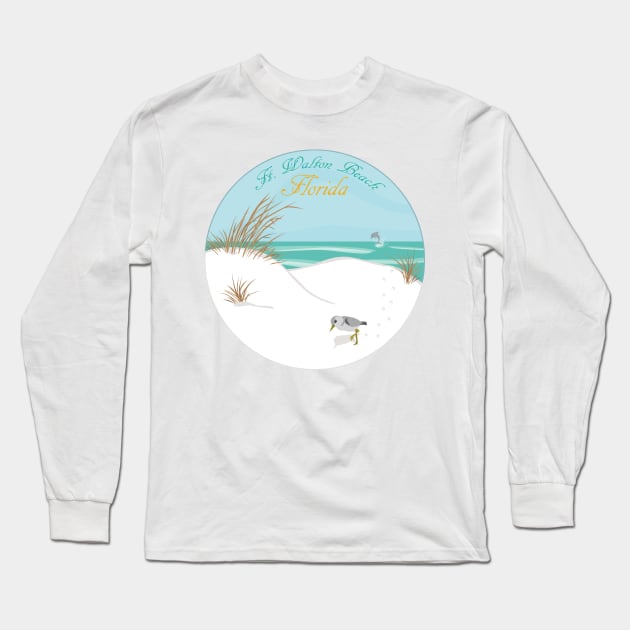 Ft. Walton Beach (Florida) Long Sleeve T-Shirt by SakuraDragon